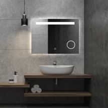 ESPEJO RECTANGULAR LED YM-10