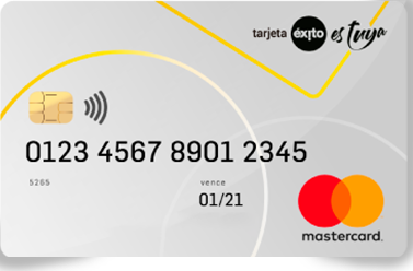 Tarjeta Exito
