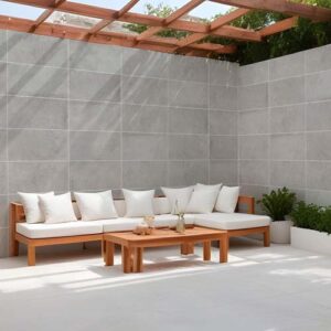 materiales emo - piso pared serranilla gris item 8110