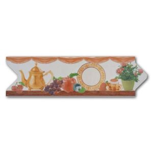 materiales emo - cenefa 8 x 25 ref dk-224a sin dorado hu item 6176