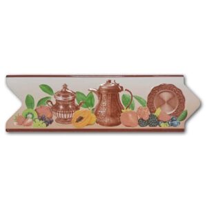 materiales emo - cenefa 8 x 25 ref dk-518a sin dorado hu item 6172