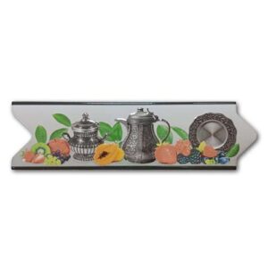 materiales emo - cenefa 8 x 25 ref dk-518c sin dorado hu item 6173
